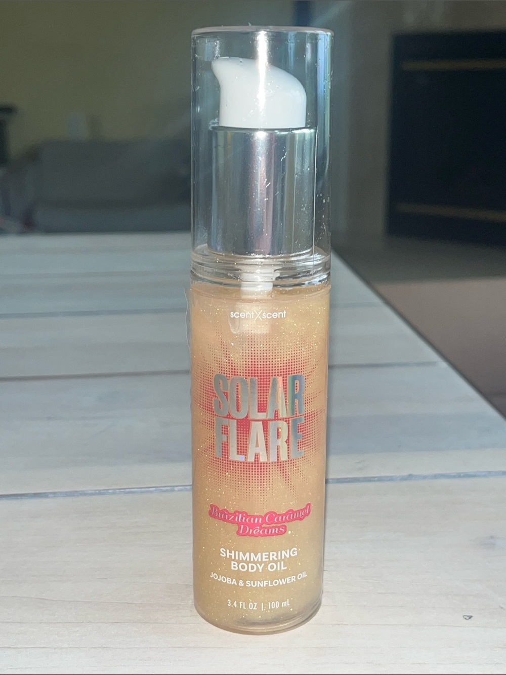 Solar Flare Shimmering Body Oil - Golden